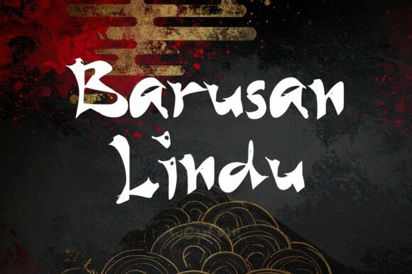 Barusan Rindu: A Font That Elevates Your Brand