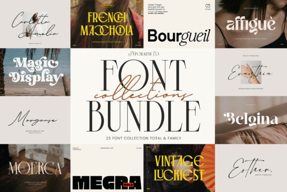 Collection Bundle: A Font Choice That Elevates Your Web Design
