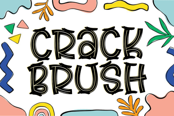 Crack Brush: A Font for Editorial Expression