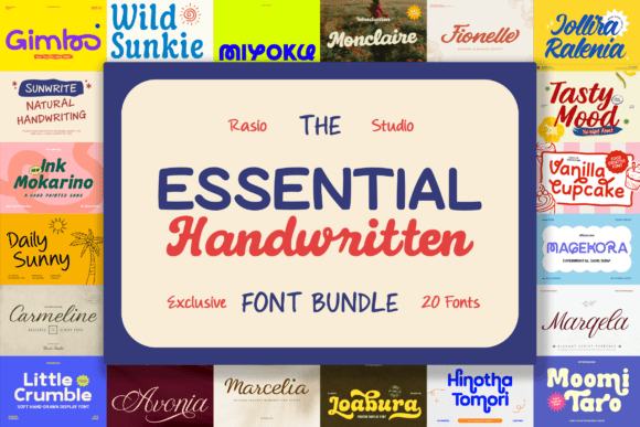Essential Handwritten Font for Editorial Design
