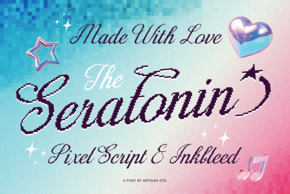 Exploring Seratonin: A Font That Feels Like a Nostalgic Digital Dream