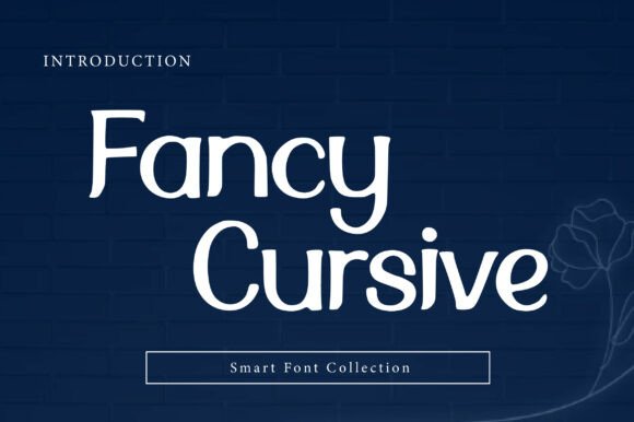 Fancy Cursive for Editorial Design
