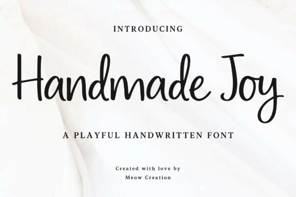 Handmade Joy: A Font That Adds Warmth to Web Design