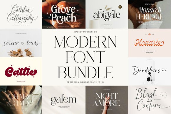 Modern Bundle: The Font That Elevates Your Digital Brand
