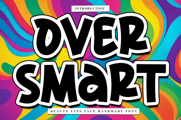 Over Smart: A Script Font for Crafters and Product Creators