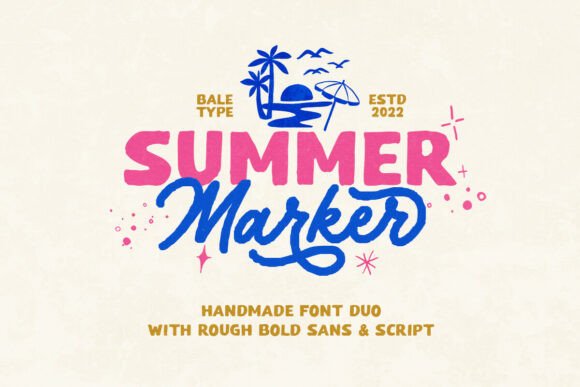 Summer Marker: A Font That Adds Personality to Your Brand