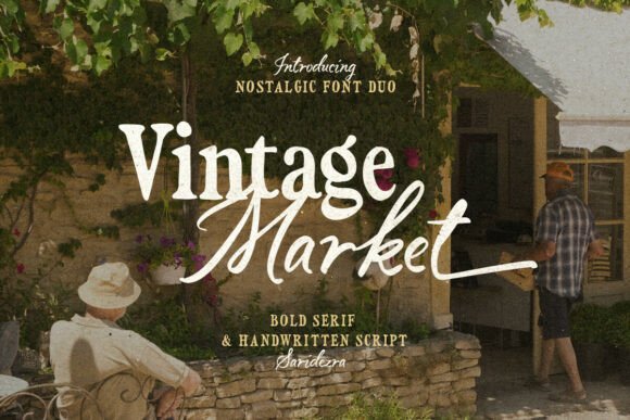 Vintage Market: A Font That Elevates Branding