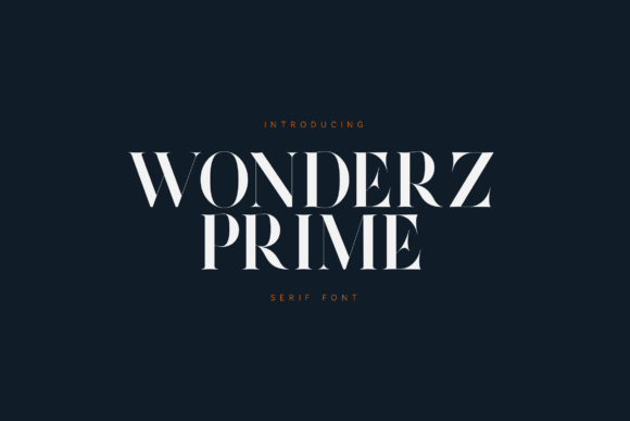 Wonderz Prime: The Font That Elevates Your Brand